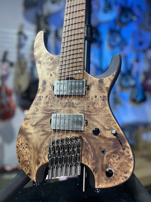 Ibanez QX527PB 7-string Electric Guitar - Antique Brown Stain Auth Dealer Free Ship! 191 *FREE PLEK WITH PURCHASE*