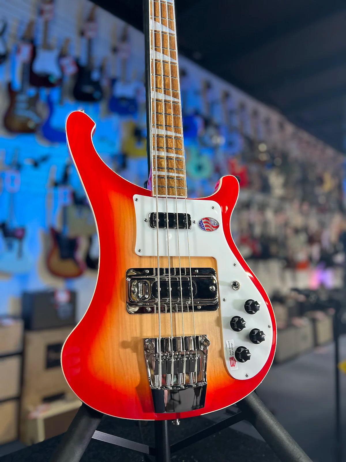 NEW 2025 Rickenbacker 4003FG Fireglo 4-String Bass 4003 | OHSCase 687 Auth Dealer