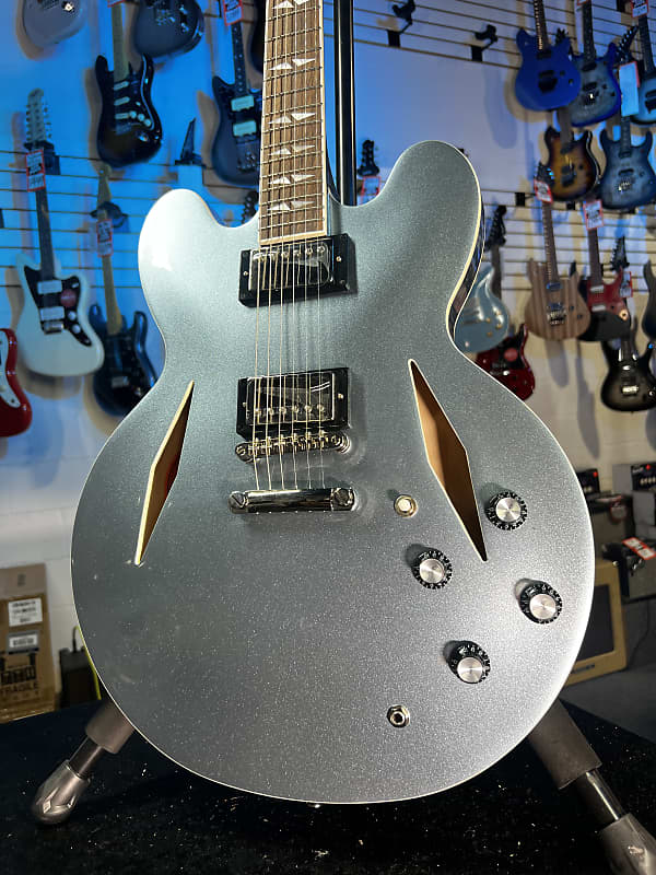 Epiphone Dave Grohl DG-335 Semi hollowbody Electric Guitar - Pelham Blue GET PLEK'D! 225