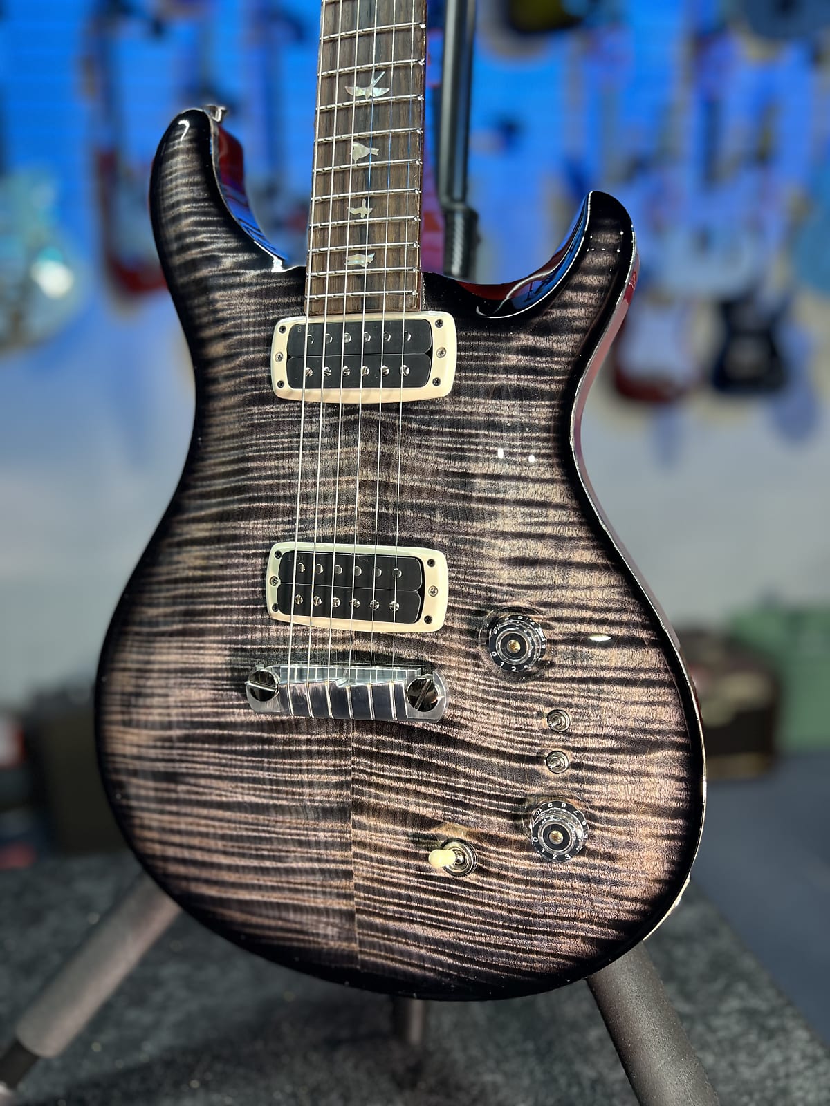 PRS Limited Edition 40th Anniversary Charcoal Phoenix 2025 - / Signature Dealer / Free Ship/ Get Plekd / 729 Charcoal