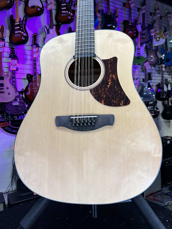 Ibanez AAD1012EOPN Advanced 12 string Acoustic-electric Guitar - Open Pore Natural Auth Deal Free Ship! 707 GET PLEK’D!
