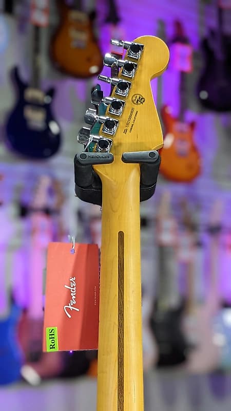 Fender American Ultra Stratocaster Left-handed - Mocha Burst Maple Fingerboard! 920 GET PLEK’D!