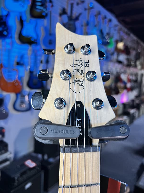 PRS SE NF 3 Electric Guitar - Ice Blue Metallic with Maple Fingerboard, Signature Dealer, Get Plekd! 927