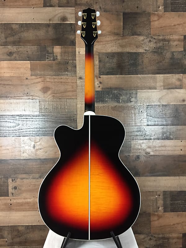 Takamine GJ72CE BSB G70 Series Jumbo Cutaway, Gloss Brown Sunburst, 285