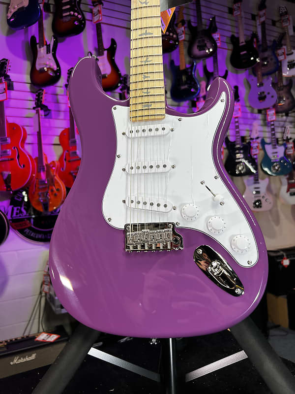PRS SE Silver Sky Electric Guitar - Summit Purple with Maple Fingerboard Authorized Dealer Free Shipping! 994 GET PLEK’D!