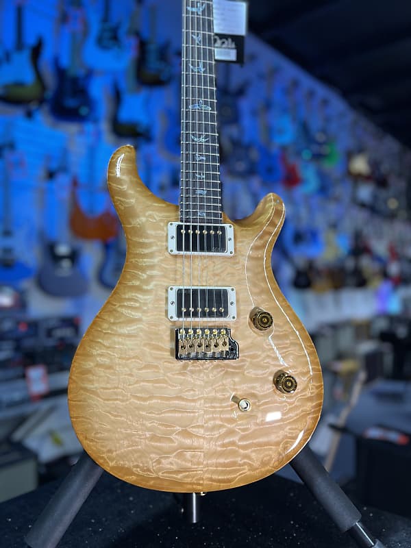 PRS Wood Library Custom 24 Fatback 2024 - Custom Color - Quilt 10 Top, Brazilian RW, Paisley Case 293