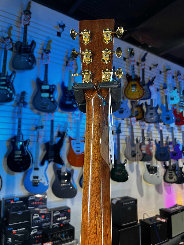 Martin D-42 Left-Handed Dreadnought Acoustic Guitar - Natural GET PLEK'D! 769