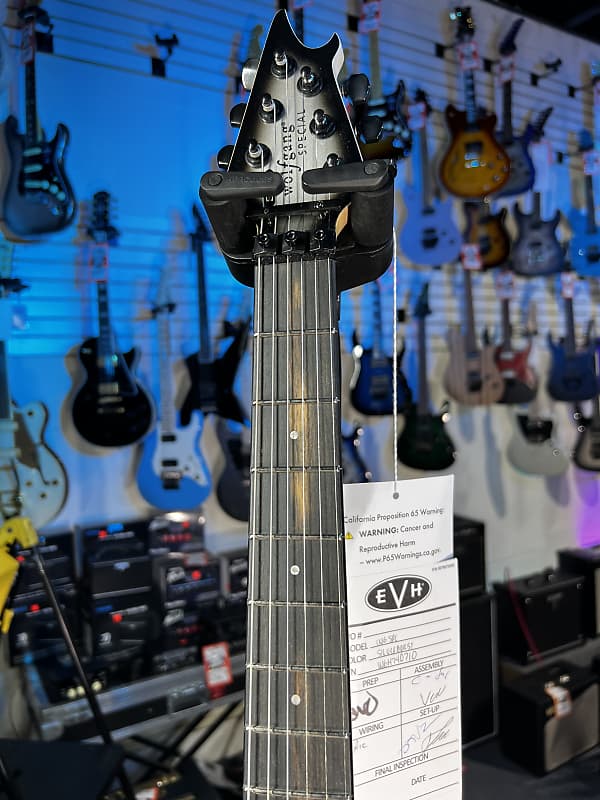 EVH Wolfgang Special Electric Guitar - Silver Burst GET PLEK'D! 710