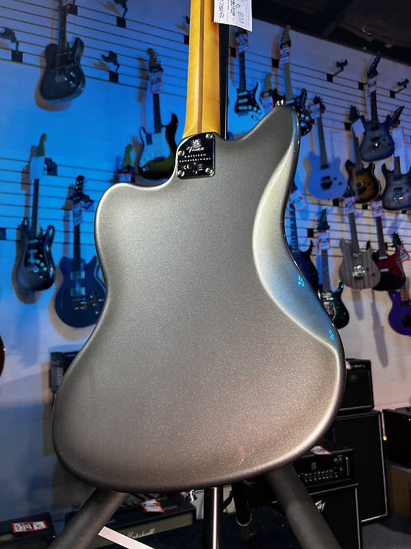 Fender American Professional II Jazzmaster Mercury Rosewood Fingerboard GET PLEK'D! 243