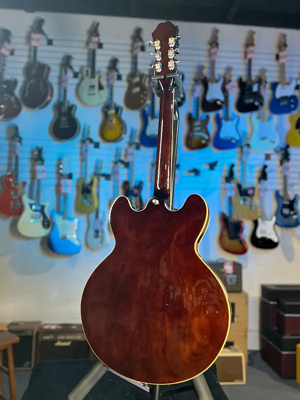 Epiphone Casio Hollowbody Left-Handed 2025 - Vintage Sunburst with Gig Bag, Get Plek'd Free! 856
