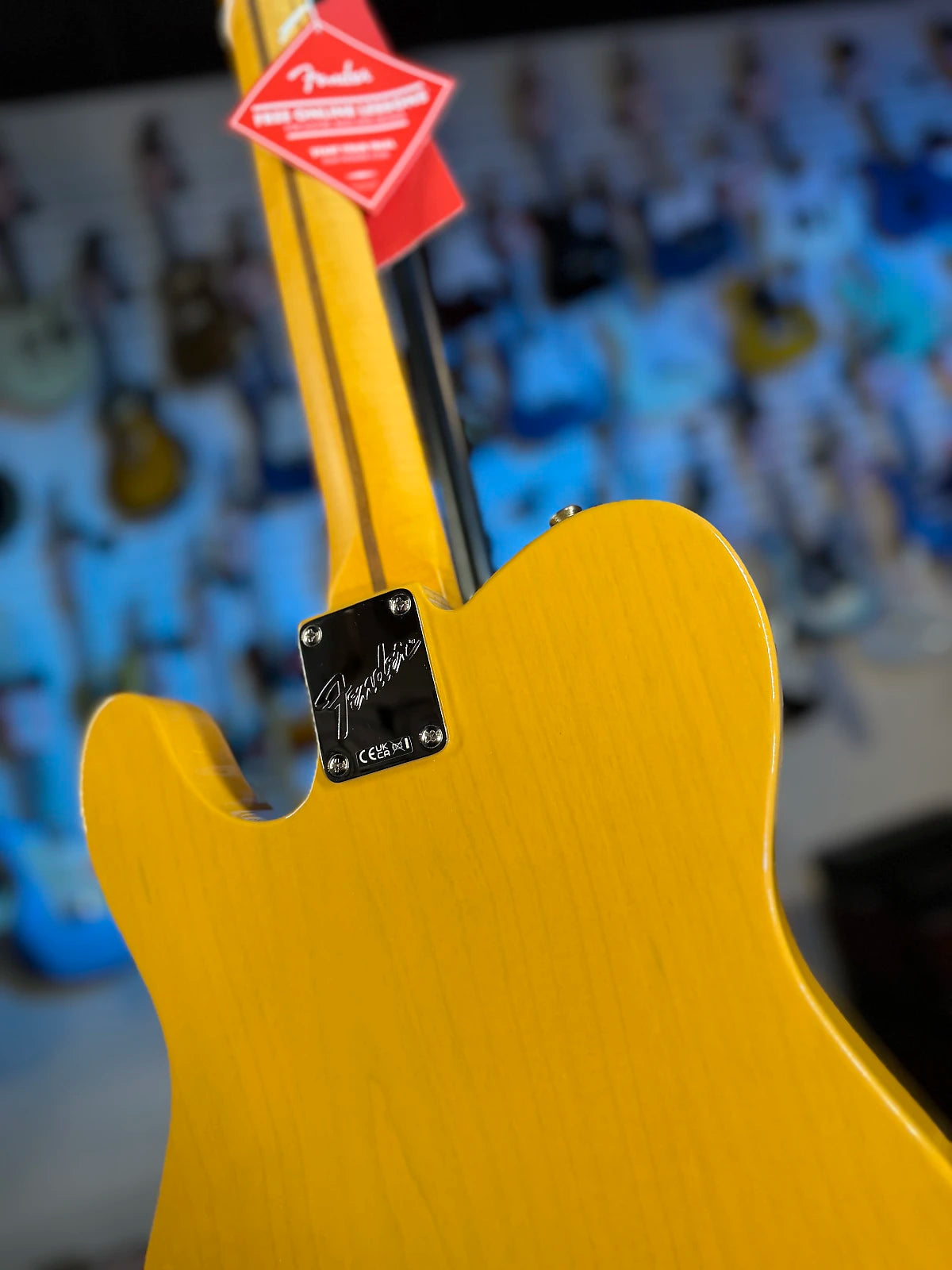 Fender American Professional Classic Hotshot Telecaster Electric Guitar - Butterscotch Blonde GET PLEK'D! 100