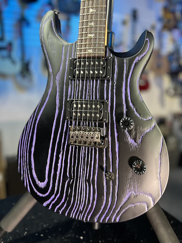 PRS SE Sandblasted CE 24 Sandblasted Purple, Limited Edition Auth Deal Free Ship! 555 GET PLEK’D!