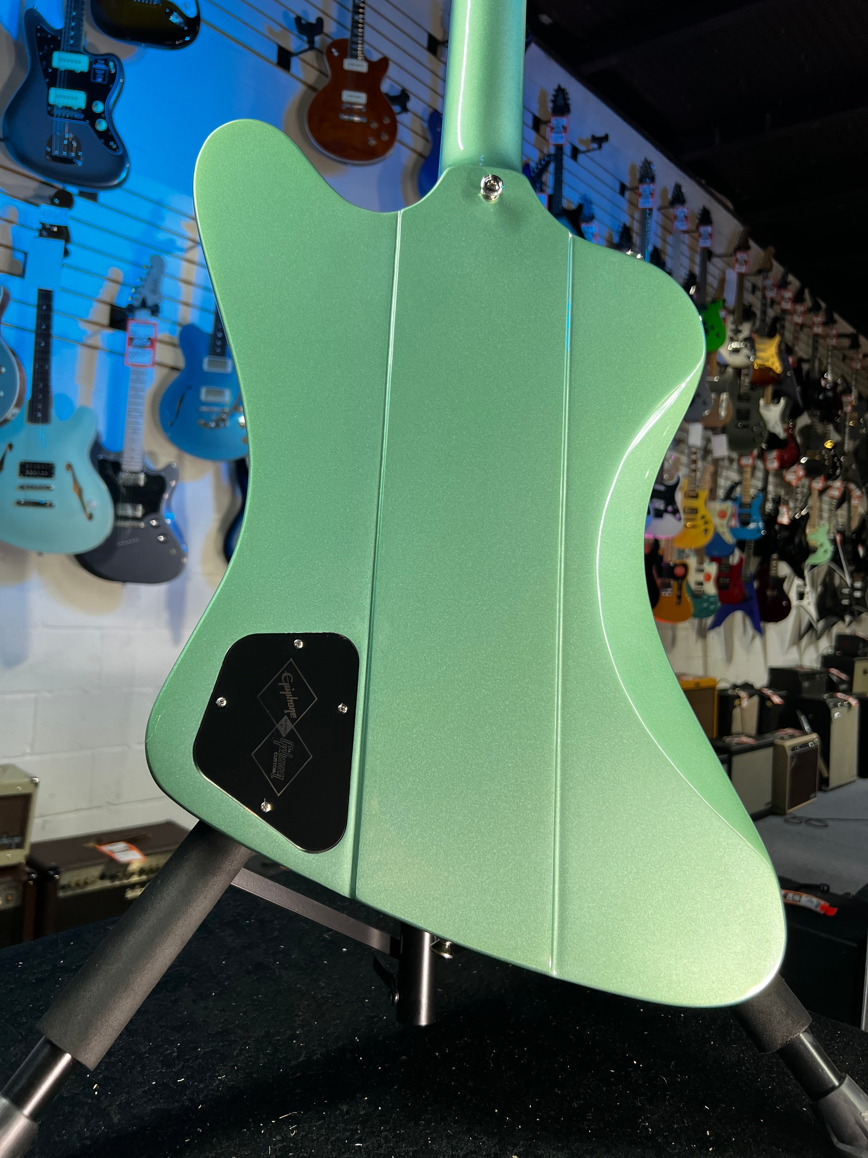 Epiphone 1963 Firebird I Electric Guitar - Inverness Green GET PLEK'D! 524