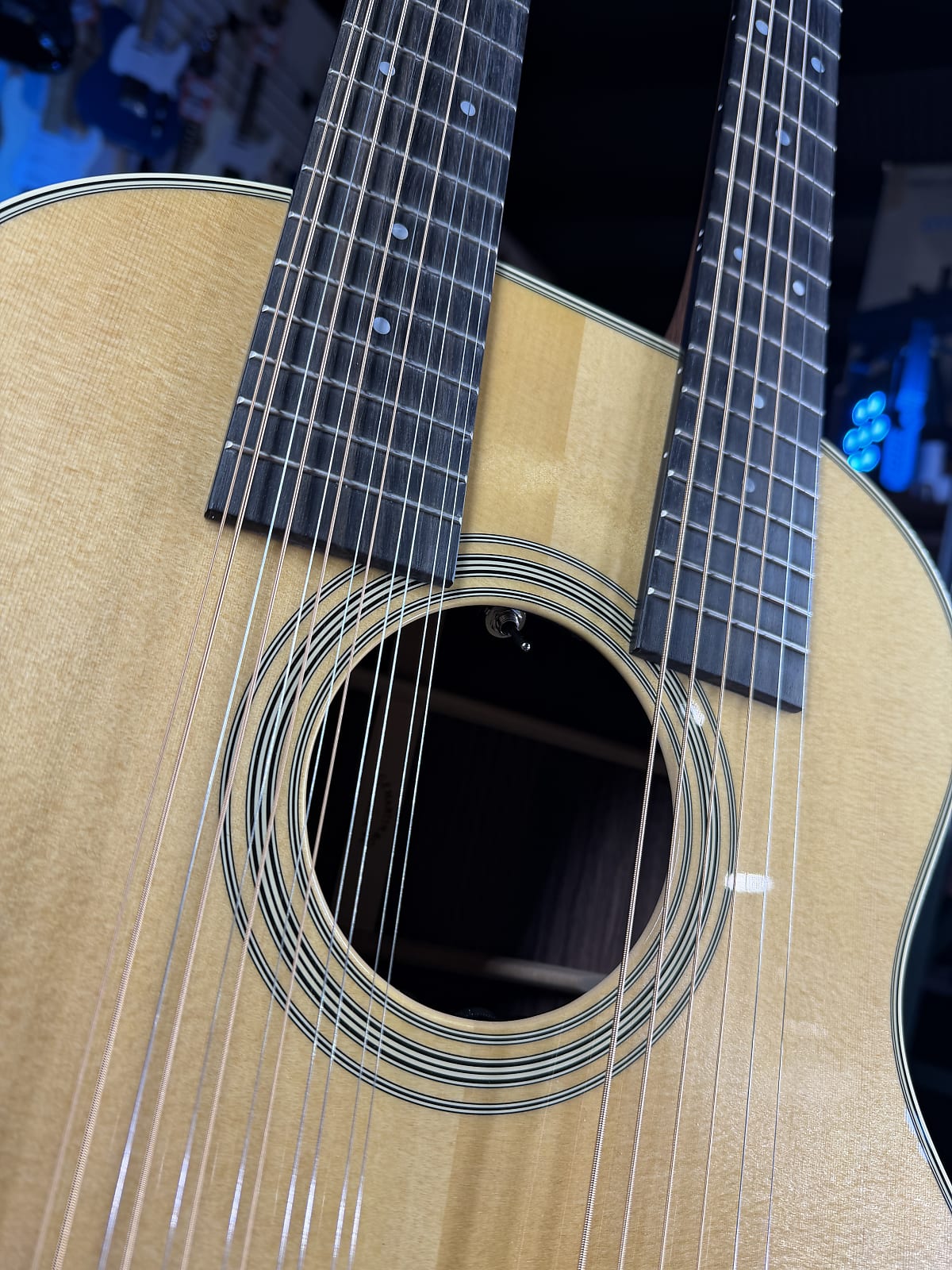 Martin Grand J-28E DN Doubleneck Standard Series Acoustic-electric Guitar - Aging Toner GET PLEK'D! 238