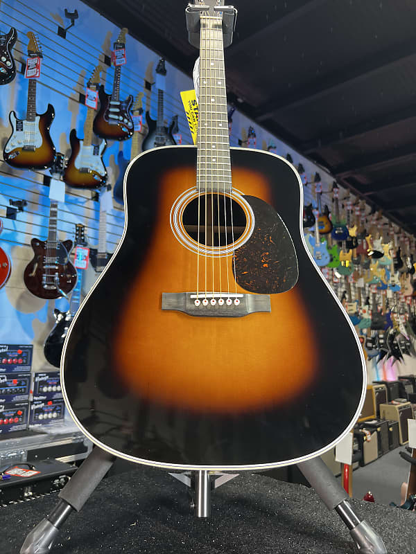 Martin D-28 Acoustic Guitar - Sunburst Authorized Dealer Free Shipping! 131 GET PLEK’D!