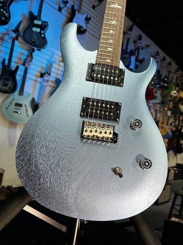 PRS SE CE 24 Standard Satin Electric Guitar - Ice Blue Metallic Satin Auth Deal Free Ship! 214 GET PLEK’D!