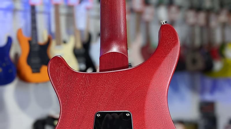PRS S2 Standard 24 Electric Guitar – Satin Vintage Cherry Nitro W/ PRS Bag, *FREE PLEK WITH PURCHASE*! 338