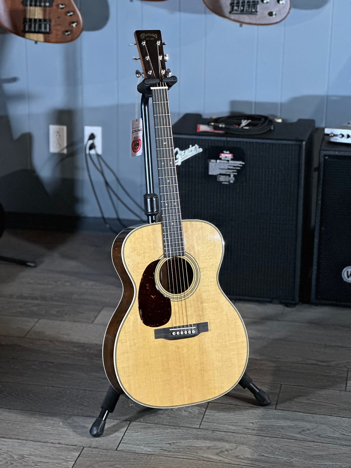 000-28 Left-Handed Acoustic Guitar - Natural #446