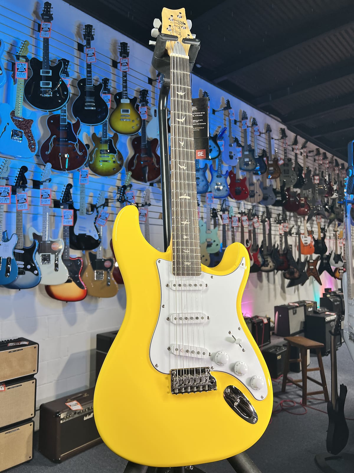 PRS SE Silver Sky Electric Guitar - Dandy Lion with Rosewood Fingerboard! Get Plek'd Free! 542
