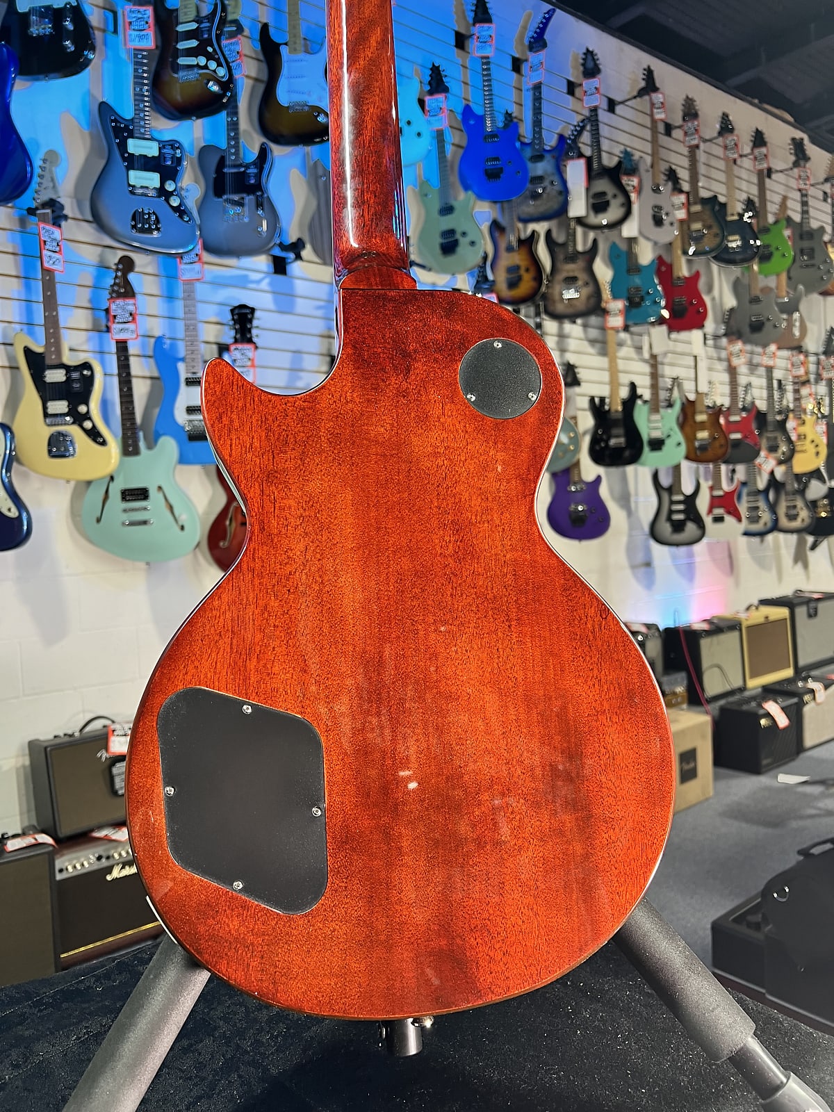 Epiphone Les Paul Standard 50s Figured 2025 - Washed Cherry Sunburst, with Premium Epiphone Gig Bag, Get Plekd, 113