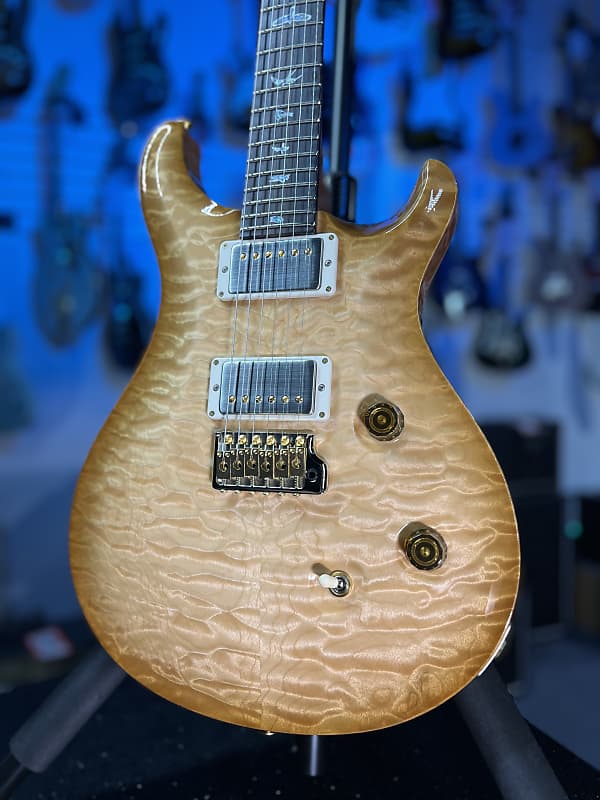 PRS Wood Library Custom 24 Fatback 2024 - Custom Color - Quilt 10 Top, Brazilian RW, Paisley Case 293