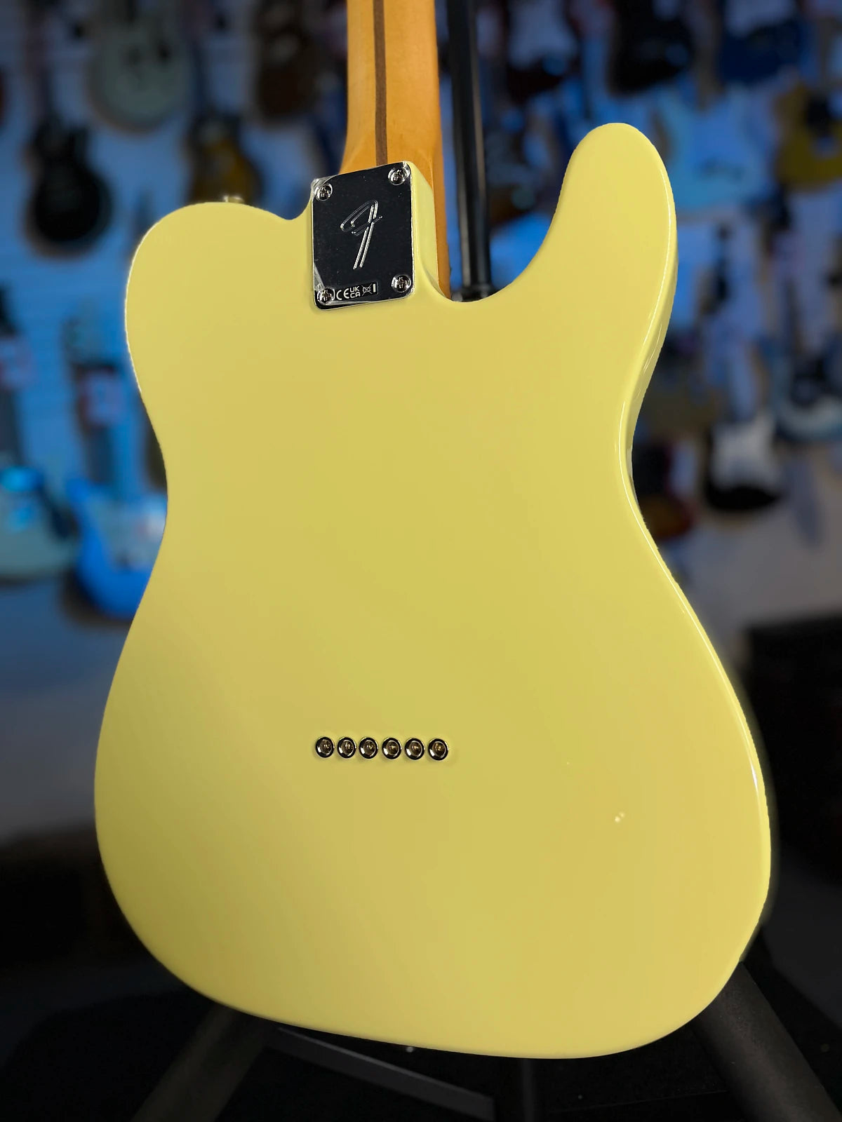 Fender Player II Telecaster Left-handed Electric Guitar - Hialeah Yellow with Maple Fingerboard GET PLEK'D! 286