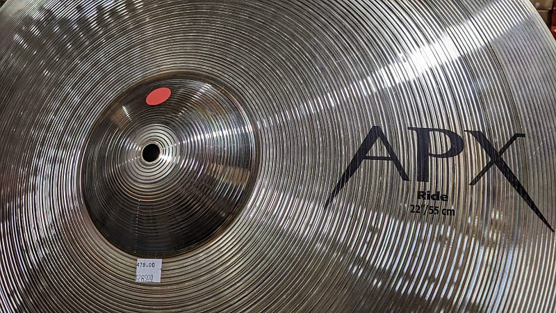 Sabian APX 22'' Cymbal CLEAN New Old Stock +FREE Shipping *Auth Dealer*