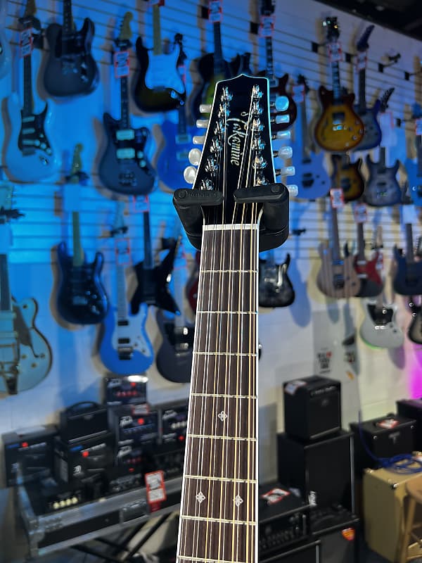 Takamine EF 381 DX-LH Acoustic Guitar - Black Auth Deal Free Shipping! 143