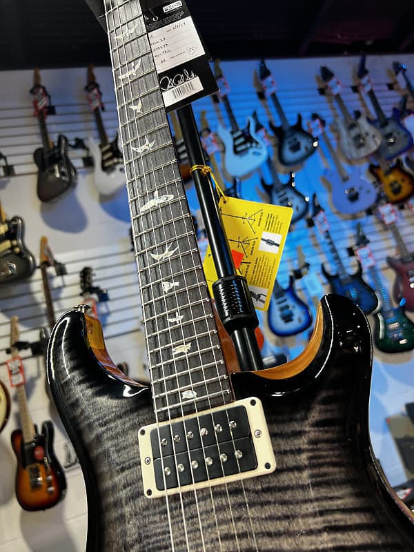 PRS Core Custom 24, Custom Color- Charcoal Smokewrap Burst, Pattern Thin Neck, Auth Dealer Free Ship! 277 GET PLEK'D!