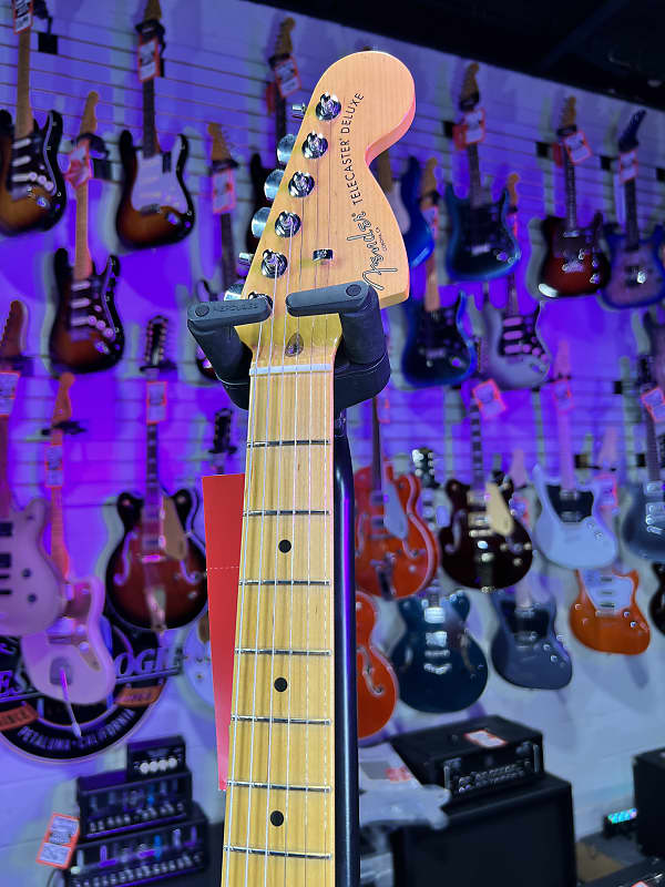 Fender American Professional II Telecaster Deluxe Miami Blue with Maple Fingerboard Auth Deal Free Ship! 730 *FREE PLEK WITH PURCHASE*