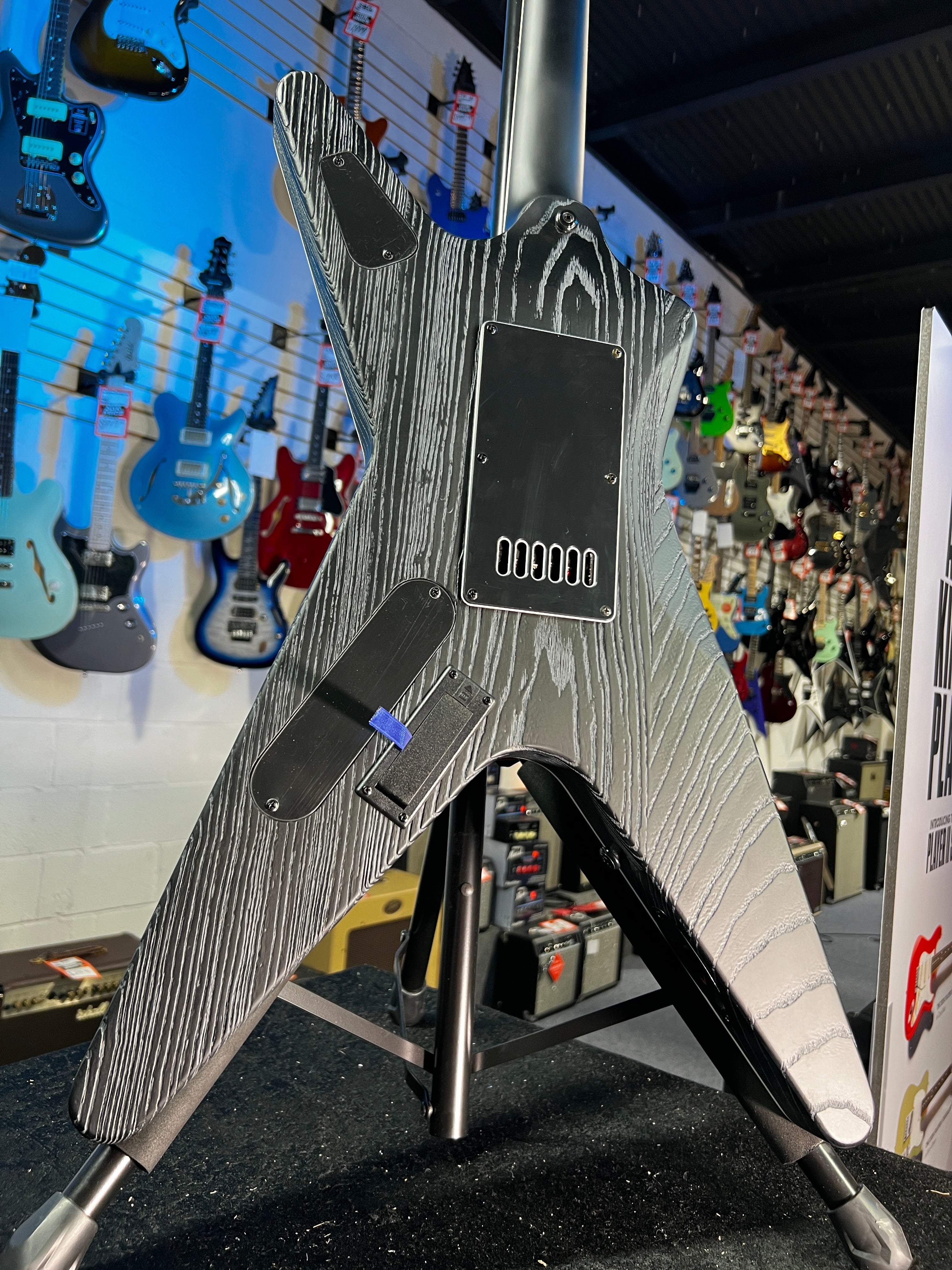 Dean Custom Run #16 ML Sandblasted Grey GET PLEK'D! 66/100