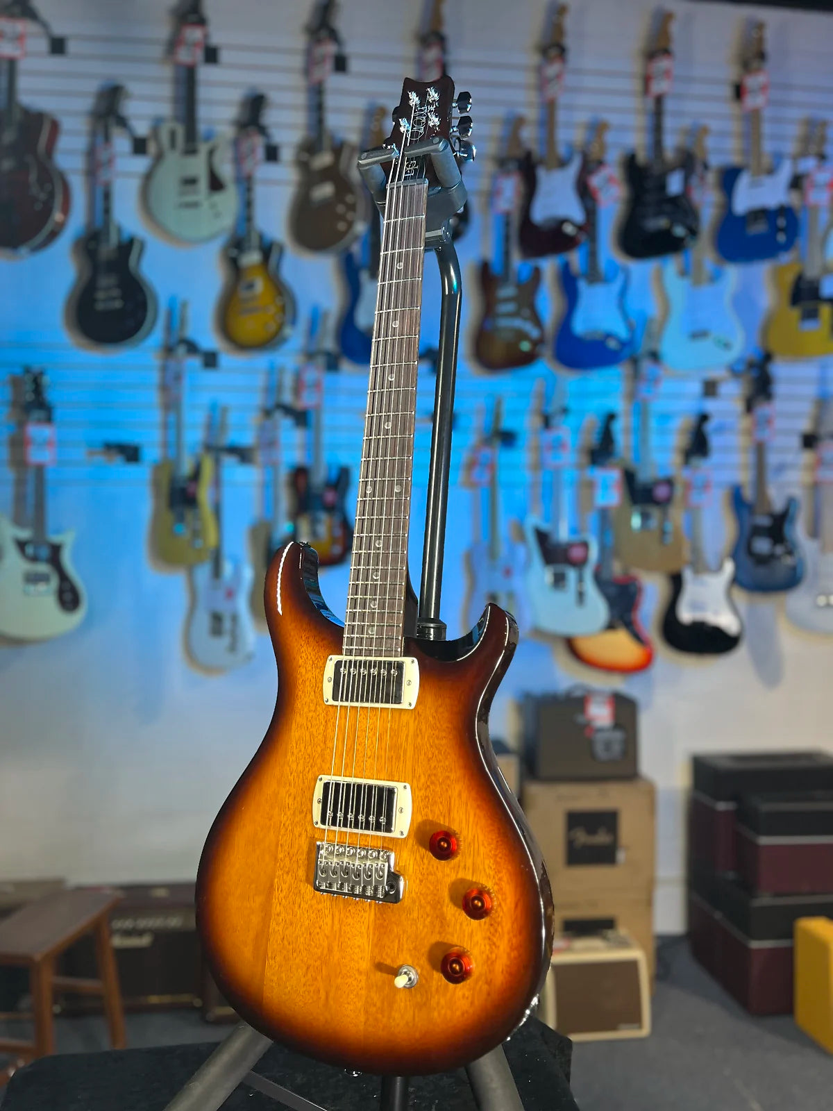 PRS SE DGT Standard Electric Guitar - McCarty Tobacco Sunburst Get Plek'd FREE! 421