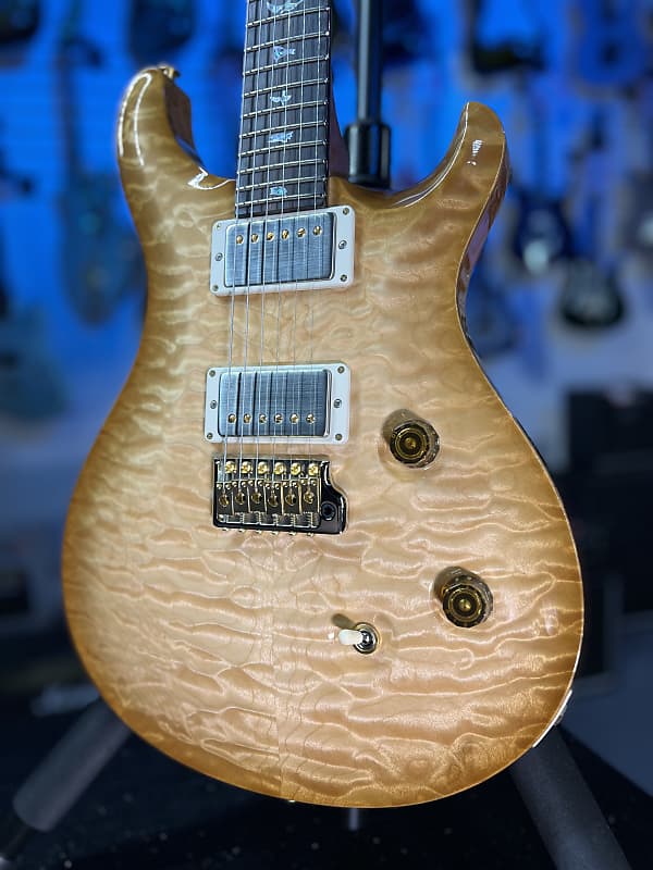 PRS Wood Library Custom 24 Fatback 2024 - Custom Color - Quilt 10 Top, Brazilian RW, Paisley Case 293