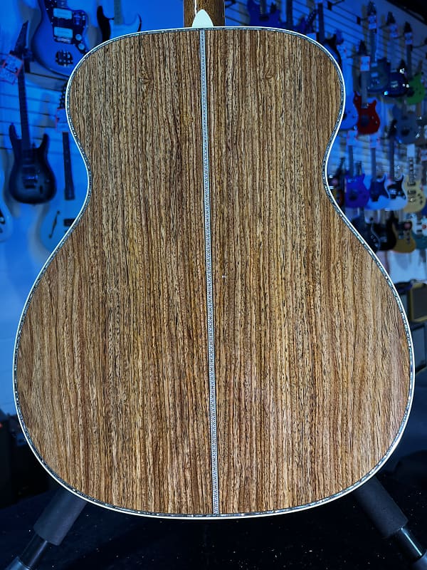 Martin Limited-Edition OM-45 John Mayer Signature Platinum Left Handed Gray Sunburst Auth Deal Free Shipping! 106 GET PLEK’D!