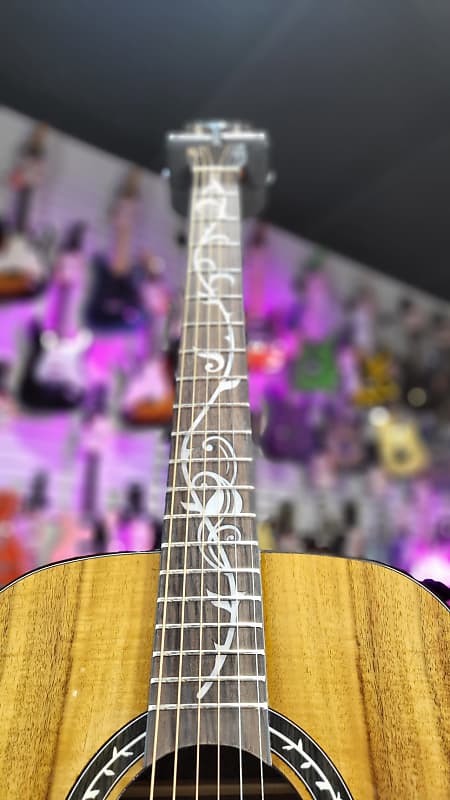 Luna Vineyard Koa Bevel Folk Acoustic-electric Guitar - Gloss Natural Auth Dealer *FREE PLEK WITH PURCHASE* 212