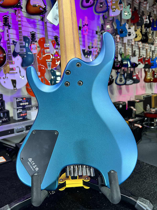 Ibanez Q547 7-string Electric Guitar - Blue Chameleon Metallic Matte Auth Deal Free Ship! 887 *FREE PLEK WITH PURCHASE*