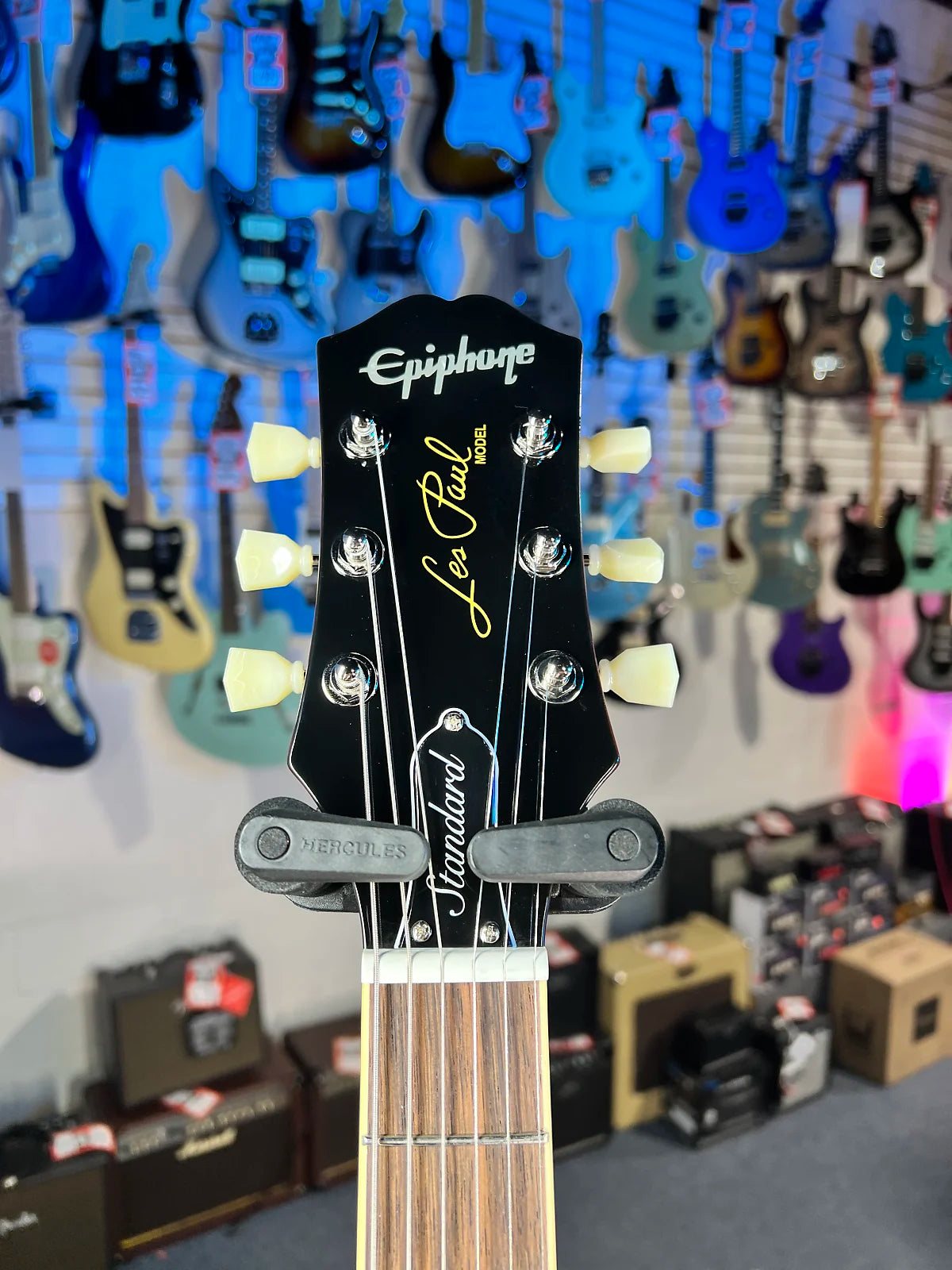 Epiphone Les Paul Standard 50s Figured 2025 - Washed Cherry Sunburst, with Premium Epiphone Gig Bag, Get Plekd, 113