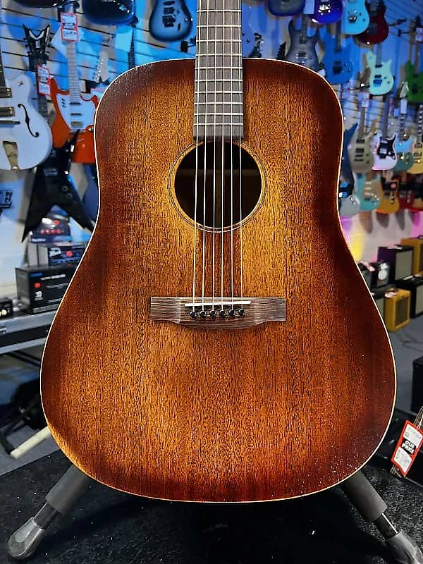 Martin D-15M StreetMaster Acoustic Guitar - Mahogany Burst Free Shipping! GET PLEK'D! 560