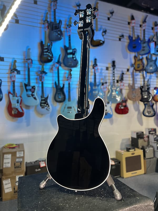 Rickenbacker 4005V 2024 - Jetglo w RIC Vintage Style Case, Auth Dealer, Free Ship 705