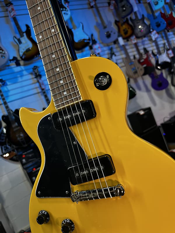 Epiphone Les Paul Special Left-handed Electric Guitar TV Yellow GET PLEK'D! 570