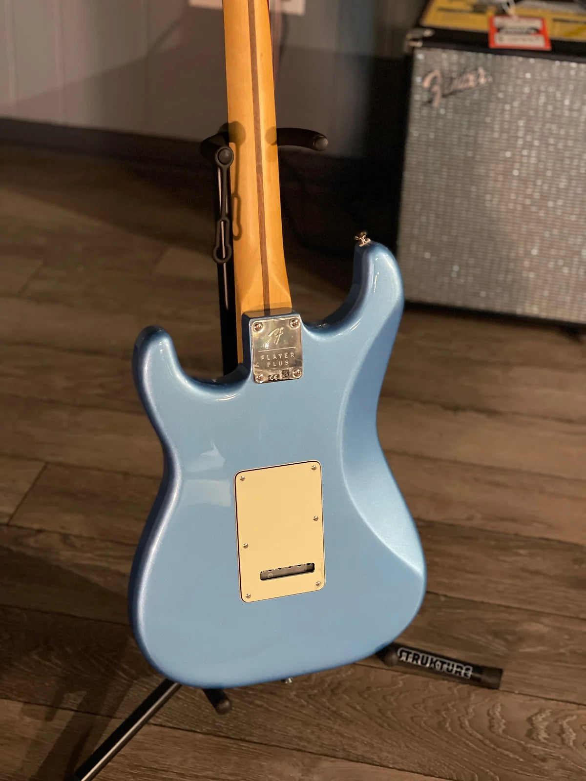 2021 Fender Player Plus Stratocaster Electric Guitar, Opal Spark W/ Pau Ferro Fretboard #964