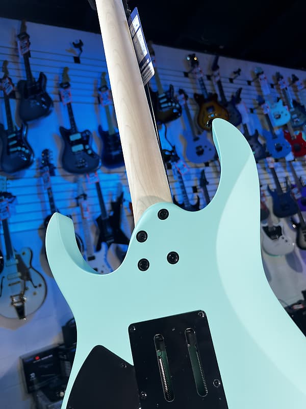 Ibanez RG470DX Electric Guitar - Sea Foam Green Matte GET PLEK'D! 057