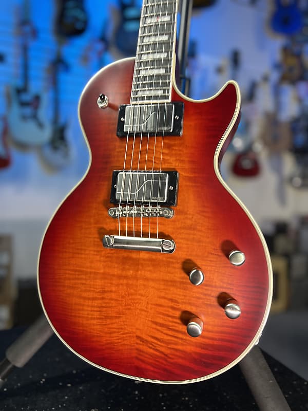Epiphone Les Paul Prophecy Electric Guitar - Aged Bengal Tiger Burst Auth Deal Free Ship! 840 GET PLEK’D!