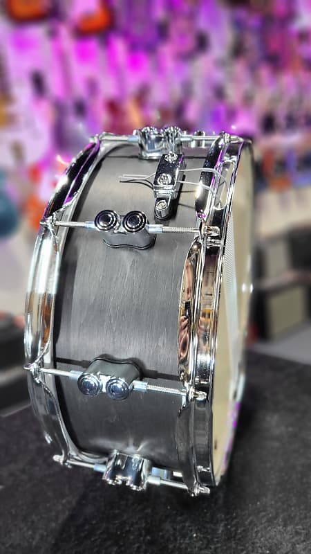 PDP by DW Black Wax Maple Snare Drum 14x5.5 Inch Authorized Dealer Free Shipping!
