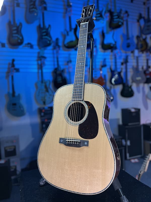 Martin D-42 Modern Deluxe Acoustic Guitar - Natural, Authorized Dealer! 134 GET PLEK’D!