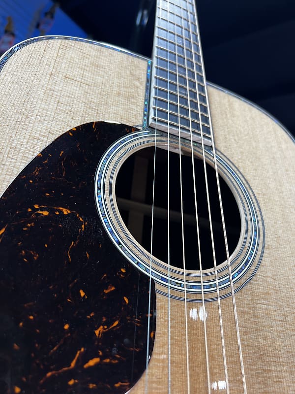 Martin D-42 Modern Deluxe Left Handed Acoustic Guitar - Natural Auth Deal! 149 GET PLEK’D!