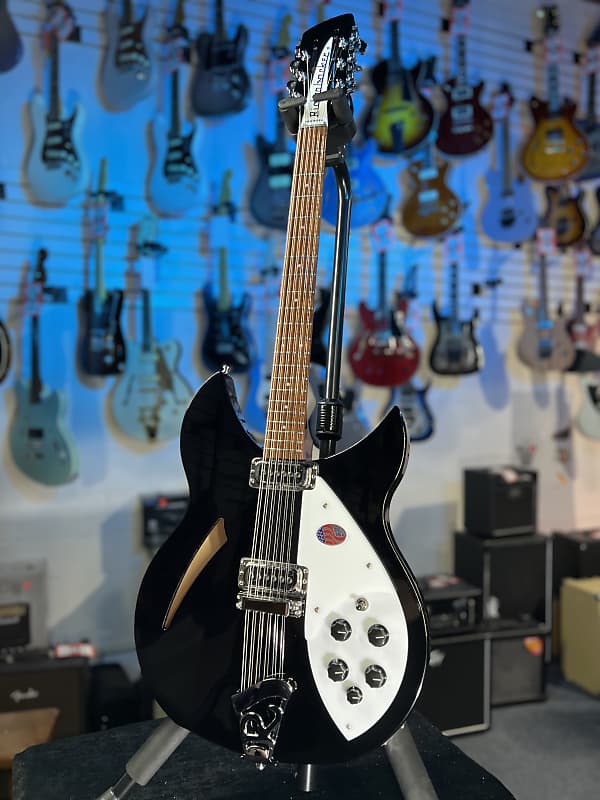 NEW 2024 Rickenbacker 330/12 Jetglo Semi-Hollow Electric | OHSC + Free Ship Authorized Dealer 735