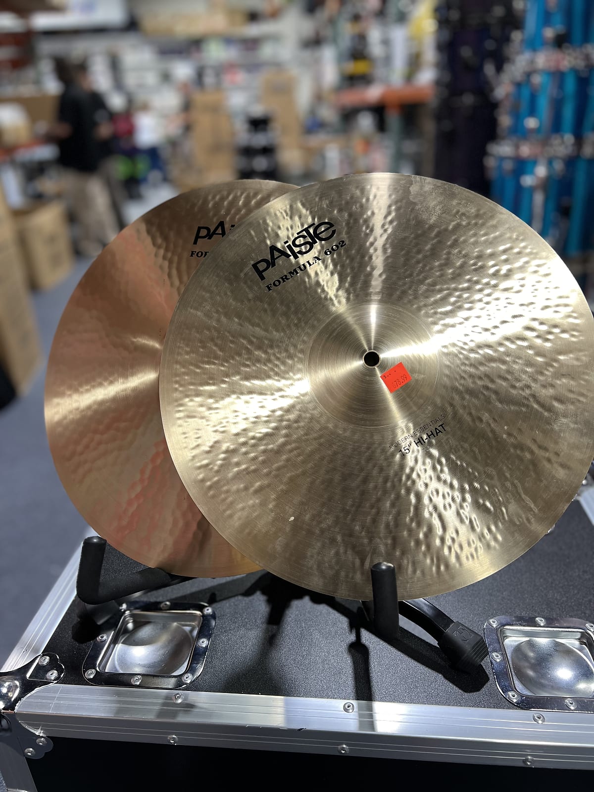 Paiste 15" Formula 602 Modern Essentials Hi-Hat Cymbals (New - Open Box) / Free Shipping / Auth Dealer