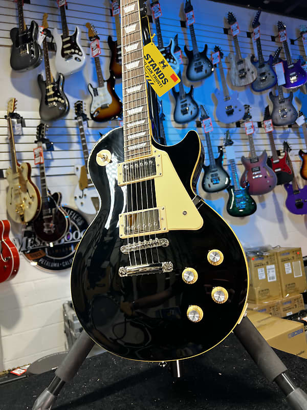 Epiphone Les Paul Standard '60s Electric Guitar - Ebony Auth Dealer! 142 GET PLEK'D!
