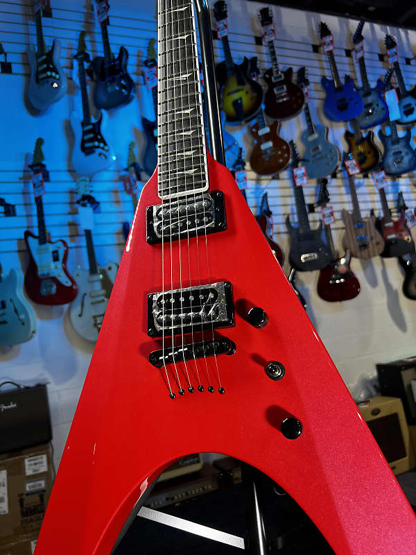 Kramer Nite-V Electric Guitar with Gigbag - Crimson Red Metallic Auth Deal Free Shipping! GET PLEK’D! 181